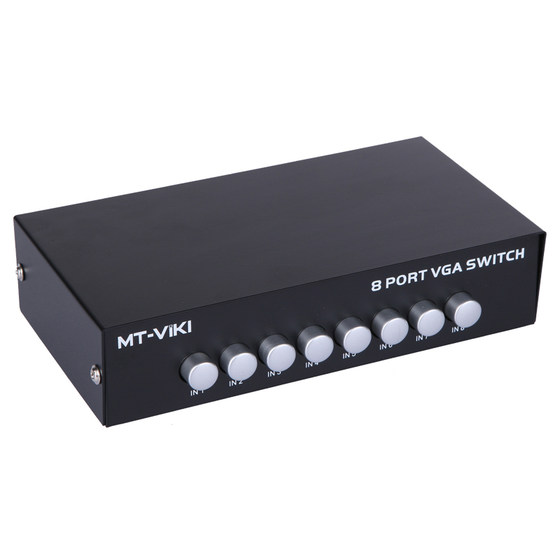 Maxtor MT-15-8H 고화질 VGA 스위치 8 in 1 out 컴퓨터 호스트 모니터 공유 장치 8 포트