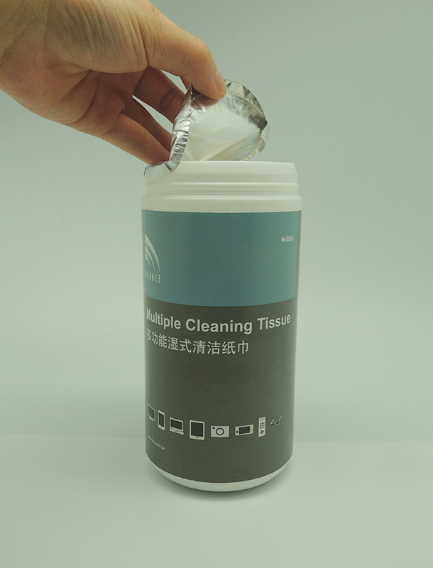 Mobile phone computer camera screen cleaning wipes