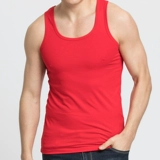 Хлопковый летний эластичный жилет без рукавов, облегающий крой, для среднего возраста, эффект подтяжки