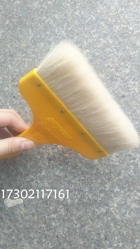 High-grade high-quality plastic handle wool brush Wool paint brush Paint brush does not lose hair Acid and alkali brush