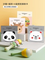 Маракас, погремушка, познавательные шпильки для волос для раннего возраста, раннее развитие