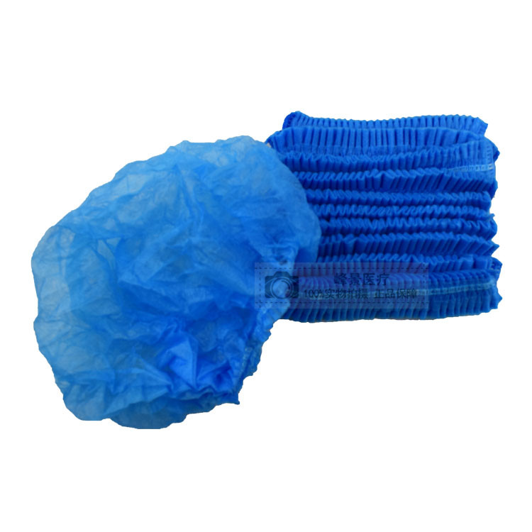 Disposable cap headgear hat not weaver hat chefs hat woman kitchen anti-smoke cap dust cap food working hat