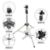 美发店高档头模支架铝合金三脚架学徒编发盘发假发模特头固定支架
