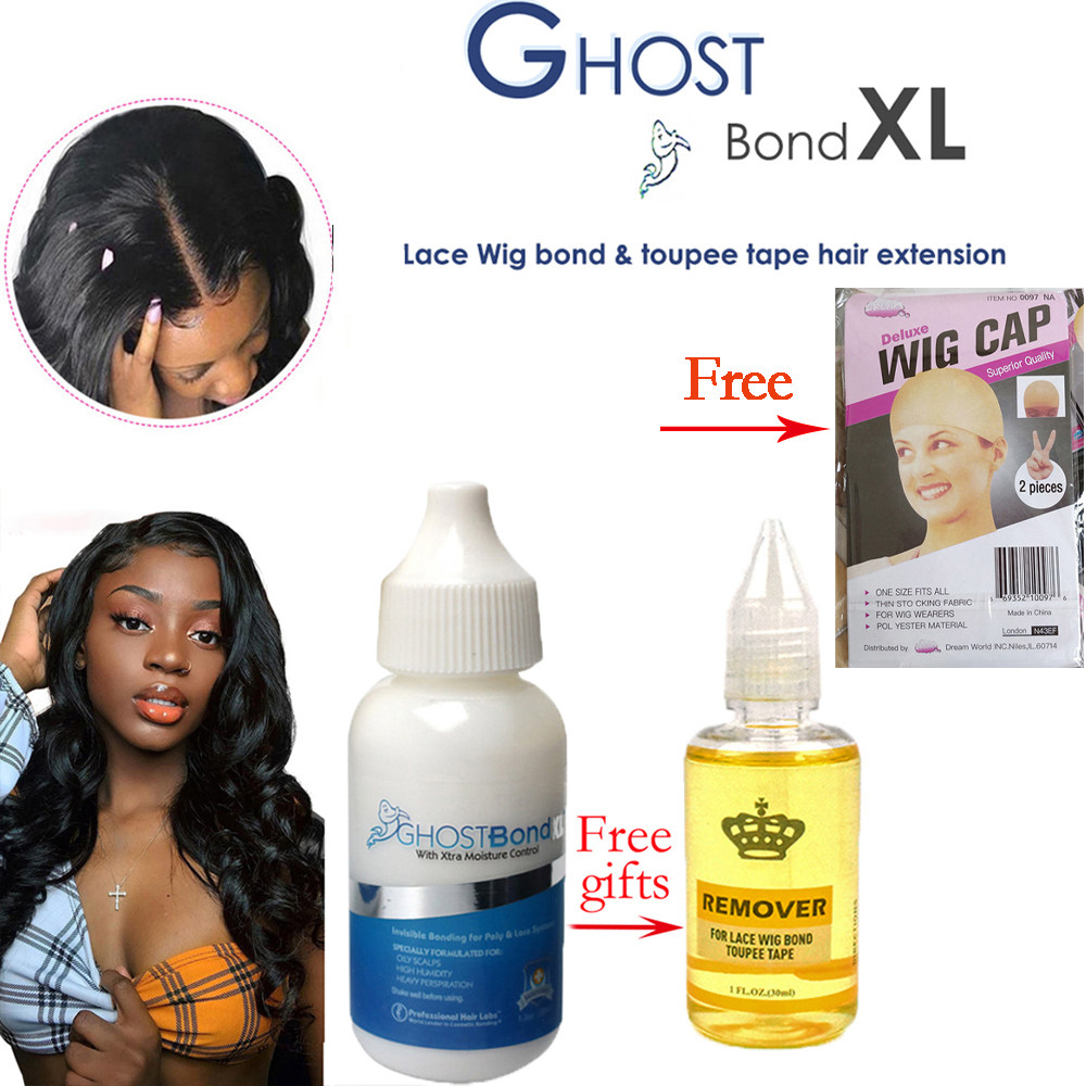 38mL Ghost Bond Lace Wig Glue Adhesive Hair Extension Toupe