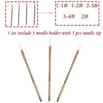 Lace Wig Crochet Hook Needles wig beauty hair with versatile metal crochet needle