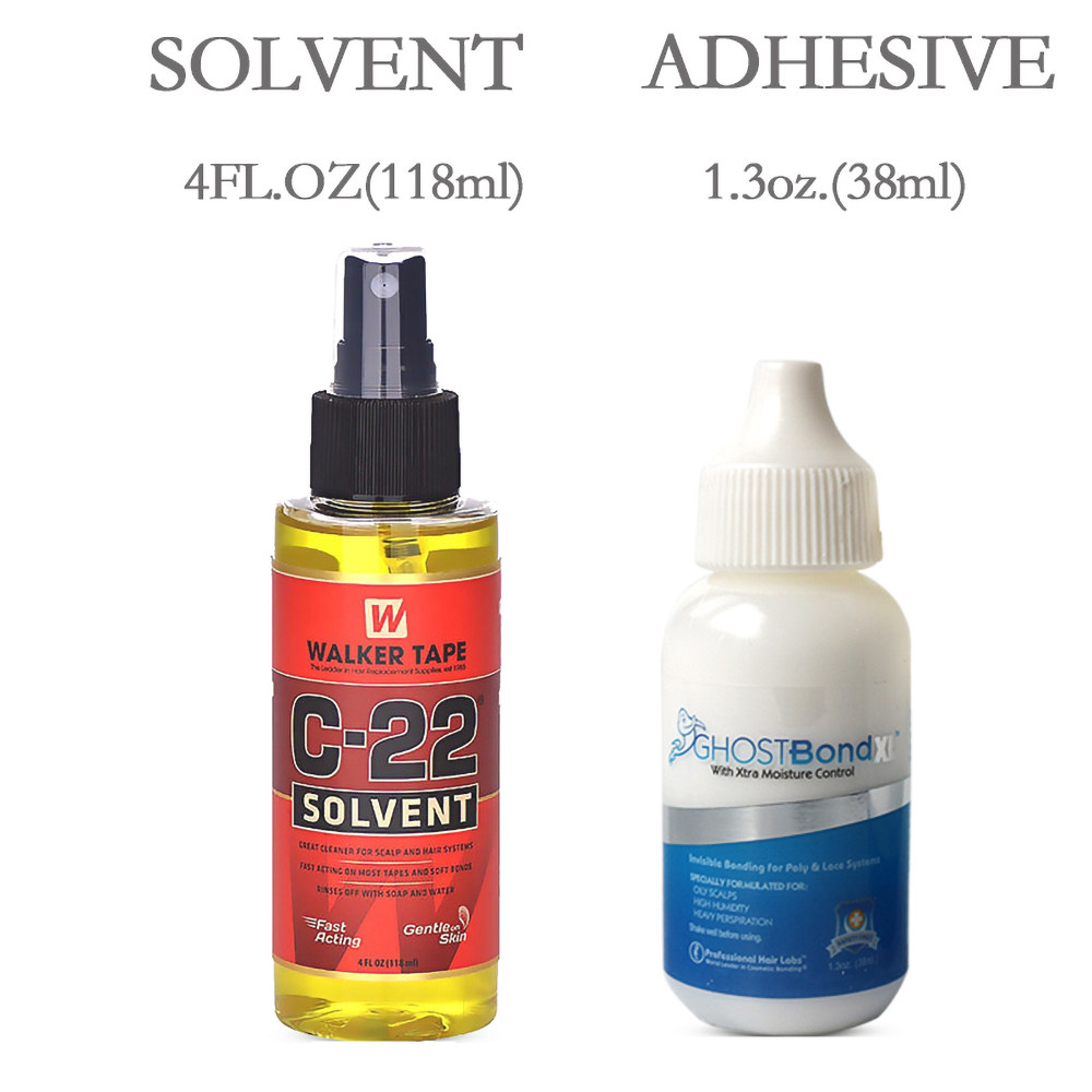 Ghost BondXL Adhesive wig glove and hair remover C-22 Solvent