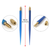 Dual purpose wig hook needle beauty hair picking up hairpin with tongue crochet needle wig dirty braid special for a haircut stitch knitting tool