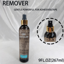 The wig goes to the glue solution to pick up the solution for the special removal of the glue solution to remove the glue solution for the big bottle barbershop.