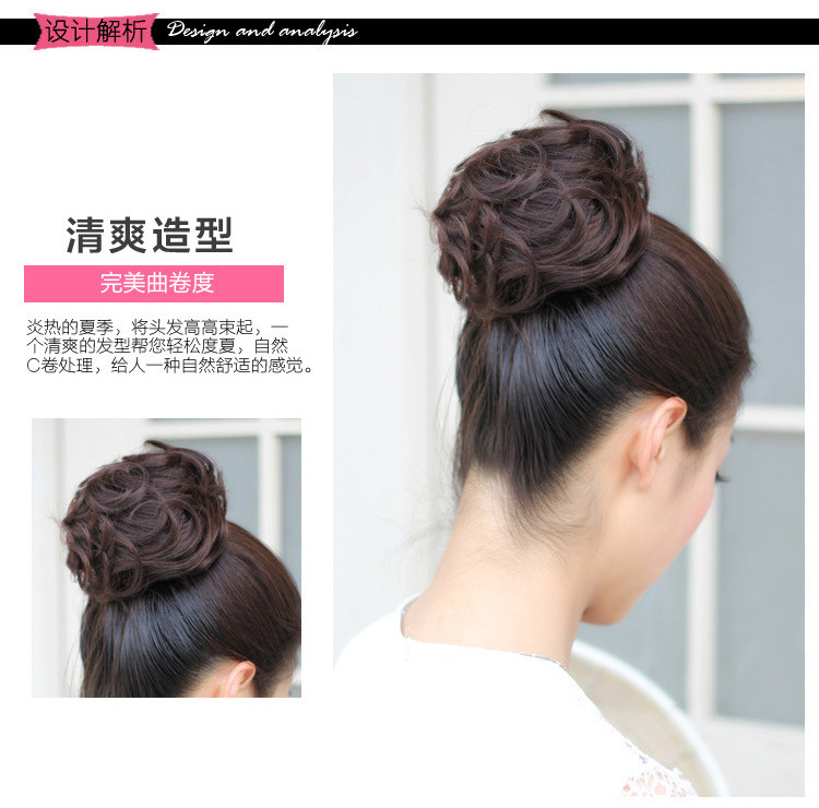 Extension cheveux - Chignon - Ref 241111 Image 5