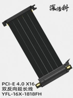 ГАССИНА ITX ГАССИСА ДВОЙНАЯ АНТИСКАНСКАЯ ЛИНИЯ PCIE 3.0/4.0 x16 Вертикальная установка Белая совместимая A4 Cool Fish Chase Wind