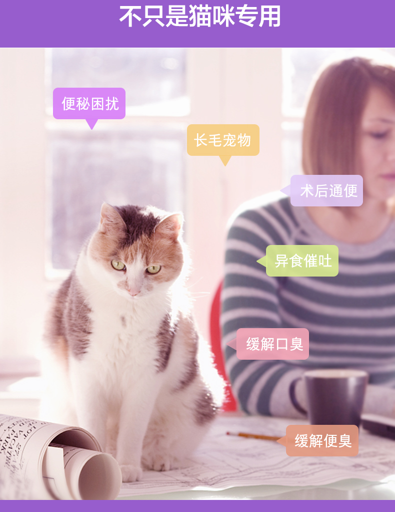 Wei Shihua kem 120g kem dinh dưỡng cho mèo dưỡng tóc điều hòa dạ dày thành mèo làm đẹp cho mèo - Cat / Dog Health bổ sung Sữa cho chó con mất mẹ