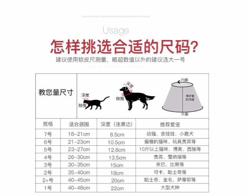 Tám chú nam Elizabeth nhẫn mèo cổ chó vòng cổ mèo chống chó cắn đầu sọ chống thú cưng - Cat / Dog hàng ngày Neccessities 	bát ăn đôi cho mèo	
