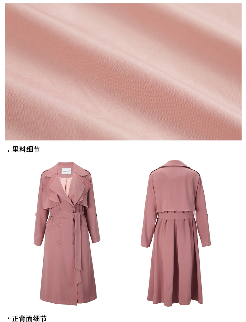 Trench pour femme CARNATION H en Polyester en Polyester - Ref 3227776 Image 25