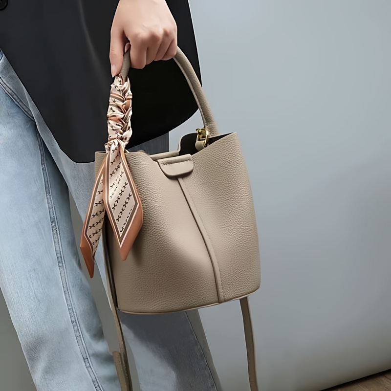 Bags 2026 New Spring and Summer Trendy Fashion Women's Bags Single Shoulder Crossbody Bag Large Capacity Handbag Bucket Bag Market Basket