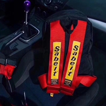 New JDM modified racing style design for men and women lovers shoulder bag bride modified seat belt school bag