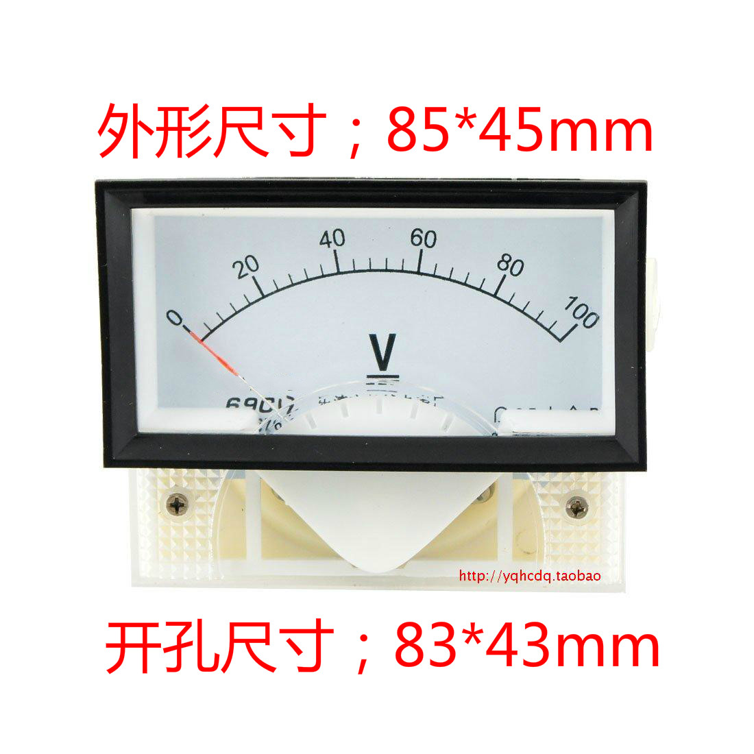Voltmeter DC 69C17-15V 10V 20V 20V 50V 50V 100V150V300V DC Voltage Headline