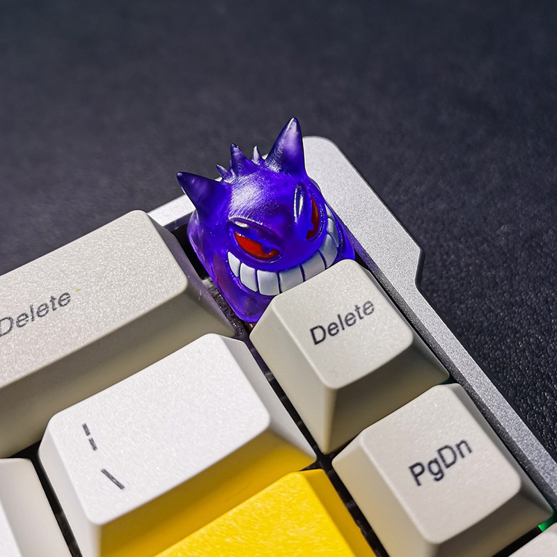 Gengar Personalized Resin Keycap Customized Mechanical Keyboard Cherry Switch Keycap Fk Gengar Personalized Resin Keycap Customized Mechanical Keyboard Cherry Switch Keycap Fk