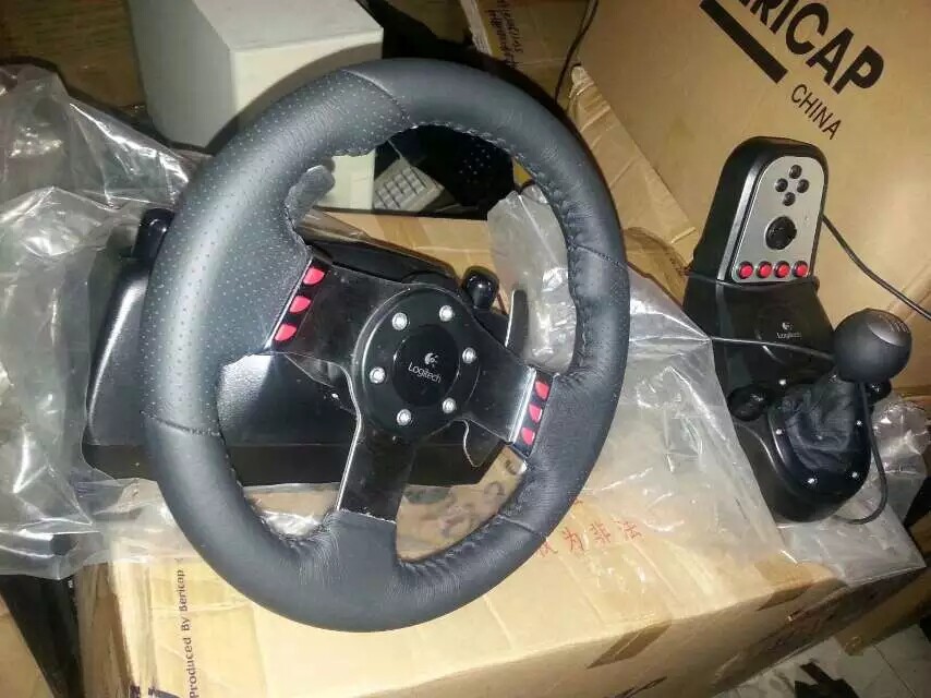 Руль 罗技logitechg27／g29／g920／g25游戏方向盘