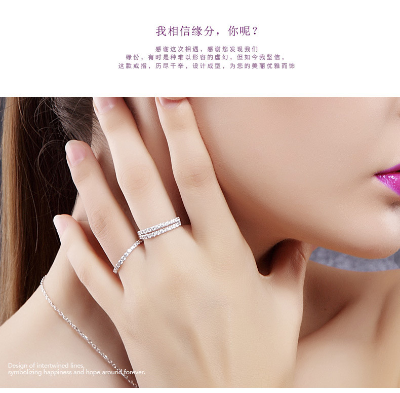 Bague Femme en Argenterie - Ref 3086742 Image 9