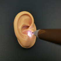 Pen lamp luminous ear spoon Soft head child safety ear digging household childrens ear digging tools Luminous ear tweezers ear clip