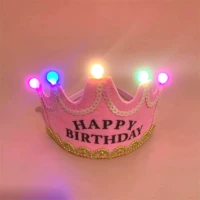 С Днем Рождения шляпа с розовым