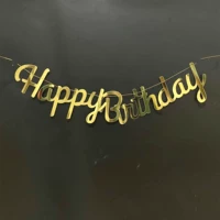 Флаг дня рождения соединен золотой цвет