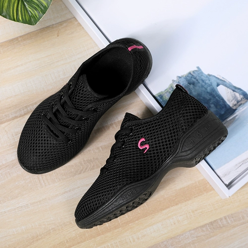 几度闻 Танцующие летние сетчатые туфли, дышащая обувь, мягкая подошва