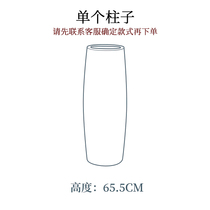 Single column countertop ceramic mirror accessories Please contact customer service to determine the style before you get one again