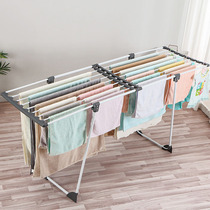 Tide Dongchao West drying rack floor folding indoor household balcony drying rack quilt rack barber shop towel rack