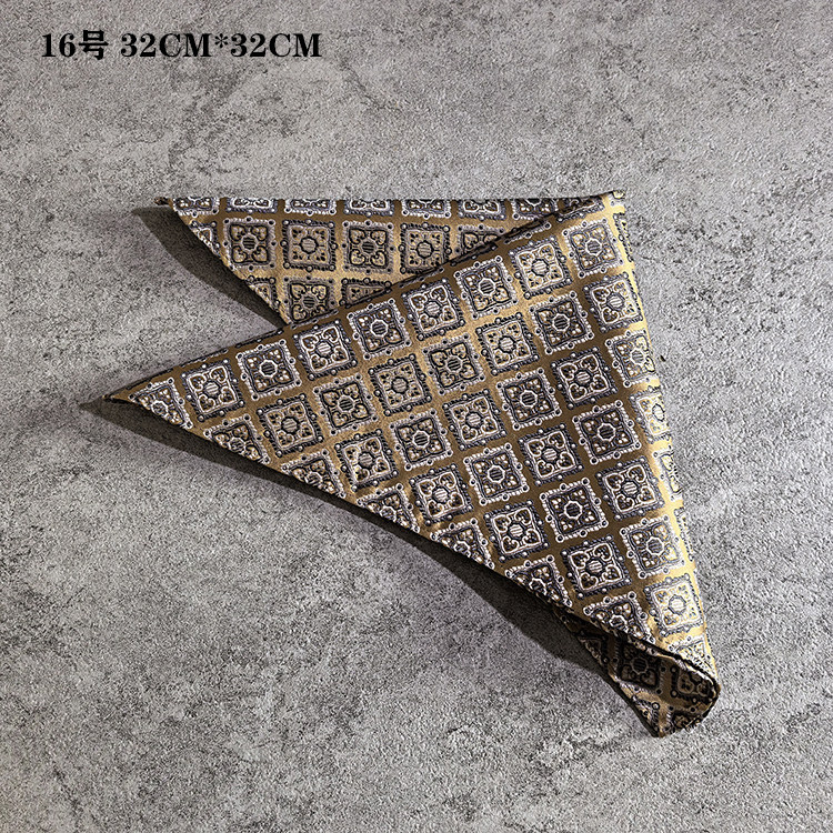товар из китая pocket square外贸真丝男士商务口袋巾西装方巾桑蚕丝胸巾礼盒