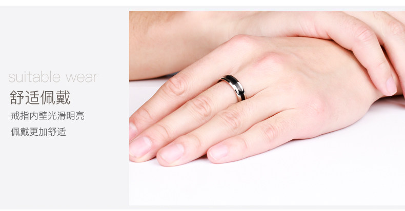 Bague mixte en Acier au titane - Ref 3087685 Image 19