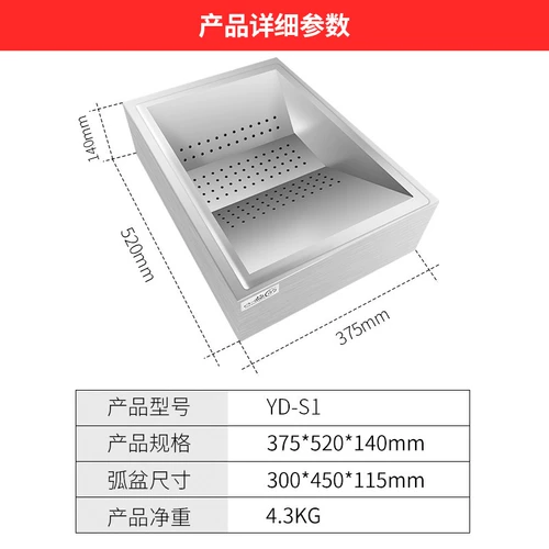 益的 Рабочая бургерная для коммерческого использования, коробка, контроль жирного блеска