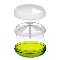 Japan Import Inomata Round Swivel Cover Color Portable Carry-on Small Kit 3 G Containing Box