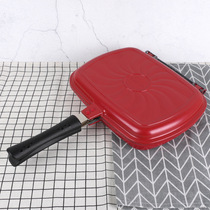 South Korean imports Kitchen-Art Double-sided frying pan medical stone Non Stick Frying Pan Multifunction Grilled Pan Breakfast Pan