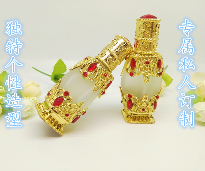 Embroidery color material empty bottle Cosmetic empty bottle Perfume bottle Essential oil bottle Korean semi-permanent color material bottle empty bottle