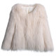 2023 ດູໃບໄມ້ລົ່ນແລະລະດູຫນາວໃຫມ່ imitation fox fur coat ສໍາລັບໄວຫນຸ່ມ, ແບບສັ້ນ, ກະທັດຮັດແລະຄົນອັບເດດ: shawl lady