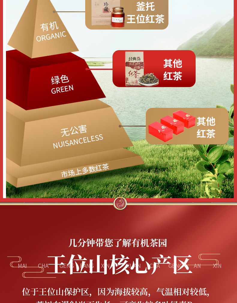 15年有机认证 三园釜托 有机王位红茶 2021新茶 30g罐装 双重优惠折后￥6.9包邮