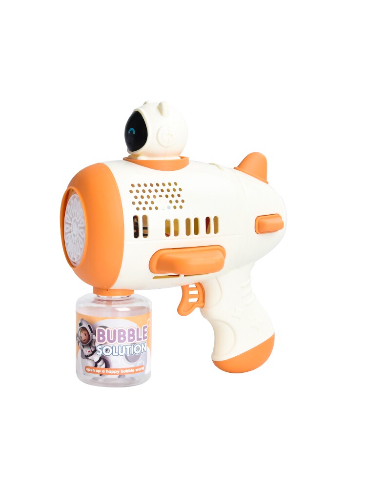 BUBBLE MACHINE CHILDRENS HANDHELD SMALL STEEL CANNON FULLY AUTOMATIC ELECTRIC INTERNET CELEBRITY POPULAR TOY 2023 NEW GATLING GUN