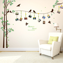 Wall stickers removable Big Tree Photo Wall photo stickers living room TV background wall decoration stickers