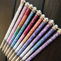 Hand Tent Collage Colored Diamond Pen Knife Girl Hearts Small Clear New Crown Inlaid Drilling Hand Engraving Knife Replaceable Blades