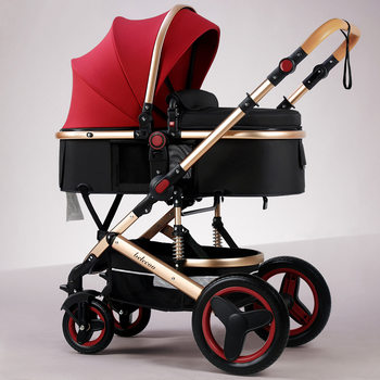 [Putter Reversation] Lightweight Baby Stroller with High View, Sitable and Reclining, Foldableable Two-Way Stroller for Newborn Kidsren