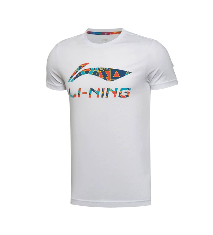 Li Ning Áo Thun Nam Ngắn Tay Mùa Hè Cổ Tròn Dáng Rộng Thoáng Khí Running Fitness Quần Áo Thể Thao Size Lớn Hàng Chính Hãng