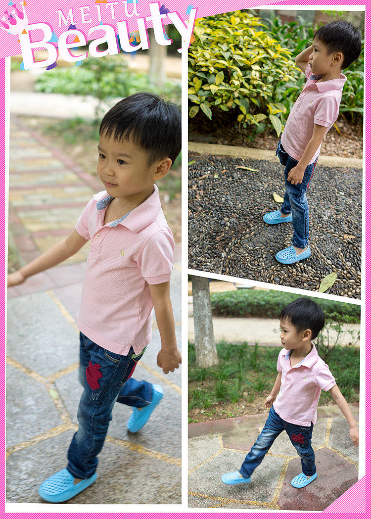 Sandales enfants en EVA KIDB Baotou creux pour été - semelle mousse - Ref 1053475 Image 8