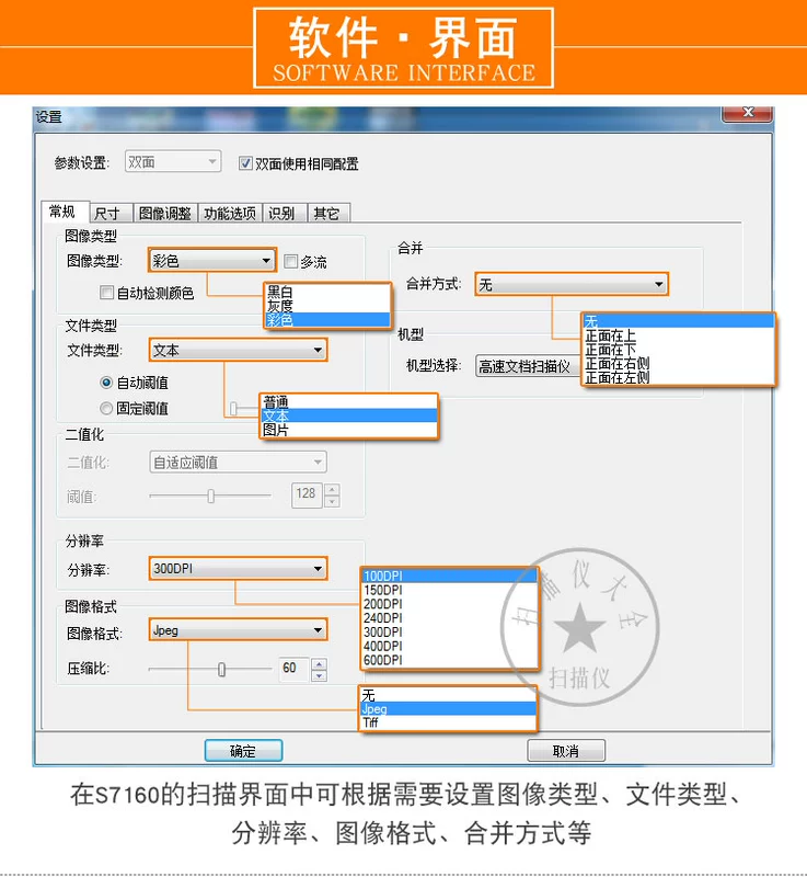 Người sáng lập S7160 Máy quét hai mặt tốc độ cao Nạp giấy tự động - Máy quét máy scan 3000s3