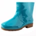 Giày đi mưa nắng kéo lại phụ nữ ống ngắn gân đáy giày nước giày nhà bếp không thấm nước giày ủng chân 553 - Rainshoes