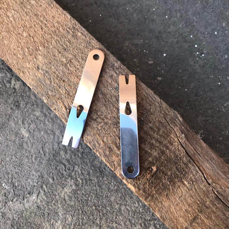 DC Pocket Tool Mini version Stainless Steel Crowbar Crank Sheep Horn Pacemaker key clasp