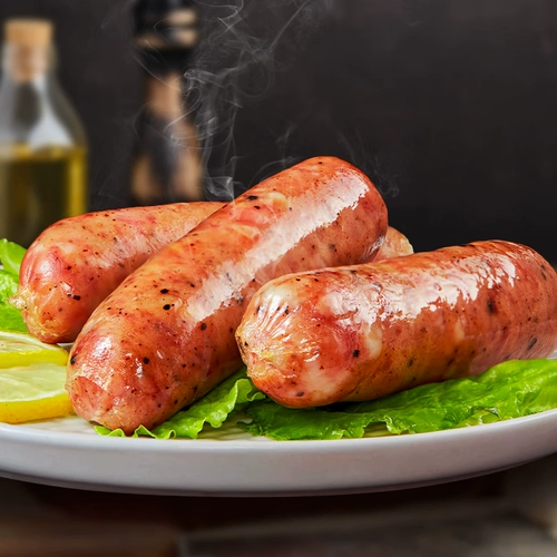 双汇 Настоящая колбаса, оригинальная со вкусом черного перца, 300 г*2, колбаса на гриле из вулканического камня, придорожный ларек с ветчиной