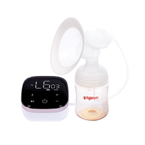(Official Authorized Store) Pigeon Electric Breast Pump Fully Automatic Milk Expression High Suction Breast Extraction Device for Pregnant Women and Postpartum