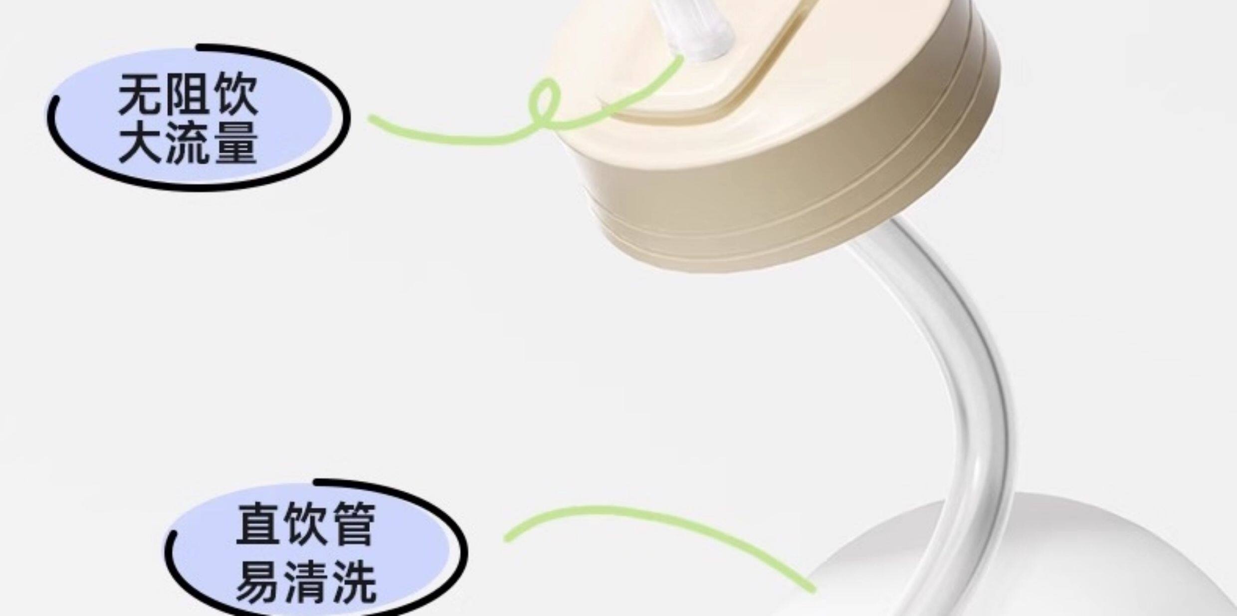 Крышка для бутылочек 安配水杯盖适配贝亲第3代奶瓶配件宽口奶瓶转换头直饮吸管重力球 Residential distribution