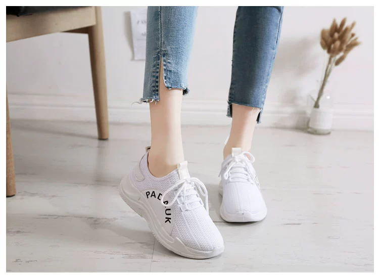 2018 mùa xuân và mùa thu mới Bắc Kinh cũ giày vải giày thể thao nữ đáy mềm không trượt sinh viên thấp để giúp nhỏ màu trắng giày giày skechers nữ